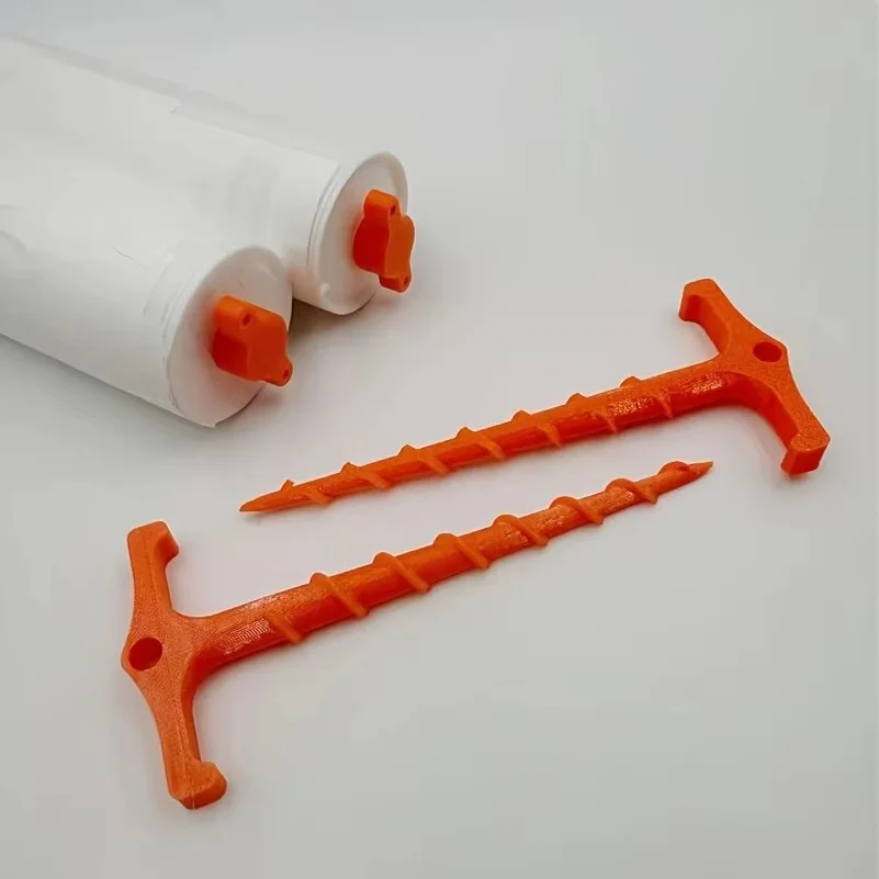 Sealed Gun Nozzle Cleaning Device, with Replaceable Sealing Cover. Prevents Glue from Drying Out and Clears Obstructions.