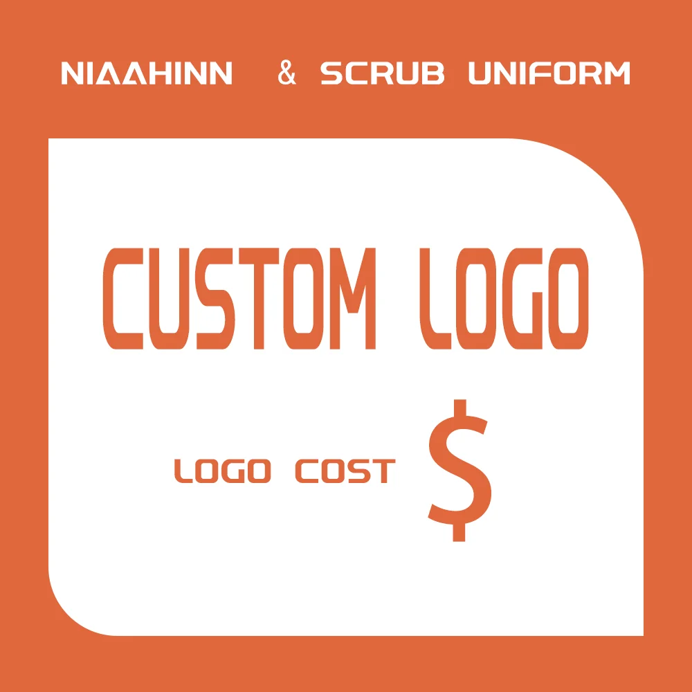 Nurse Uniform Scrub Women Embroidery Logo Nurse Scrub,custom Logo