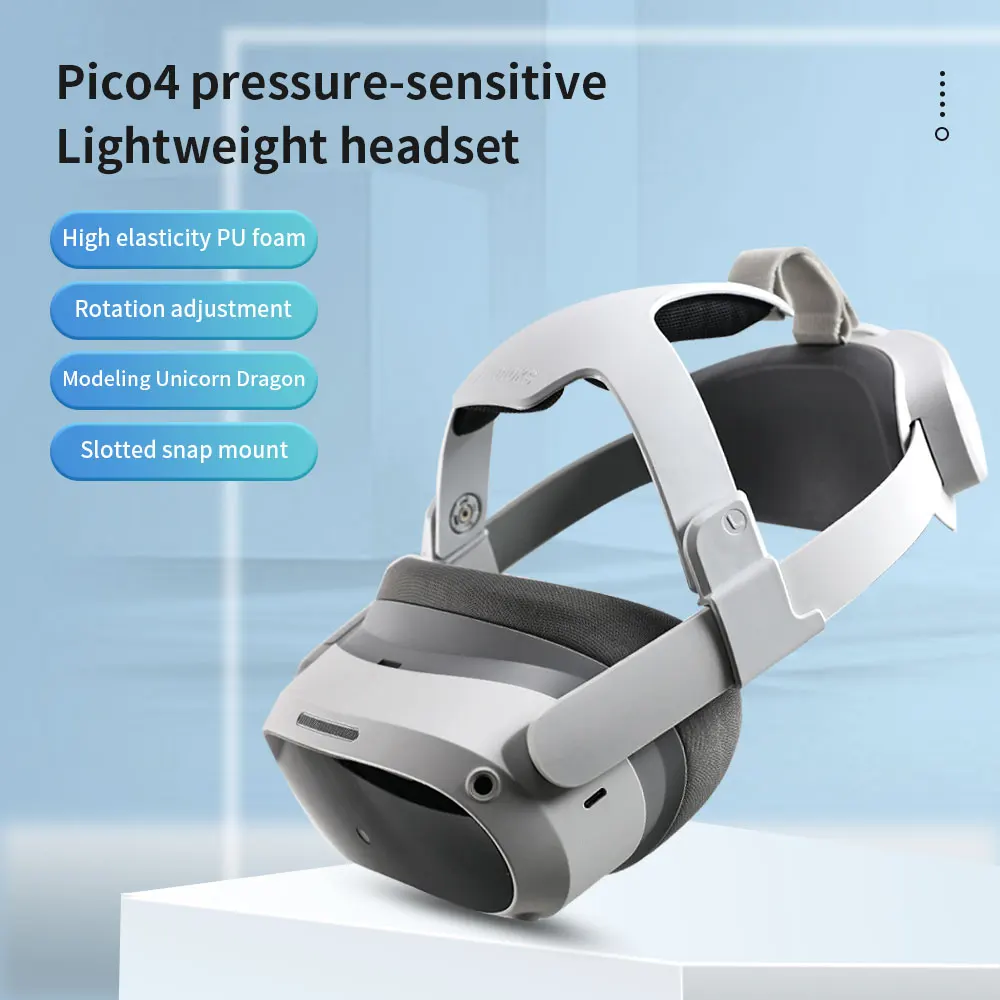 Head Strap for Pico 4 Halo StrapIncrease Supporting Improve Comfort Elite Strap for Pico 4 Pro VR Accessories