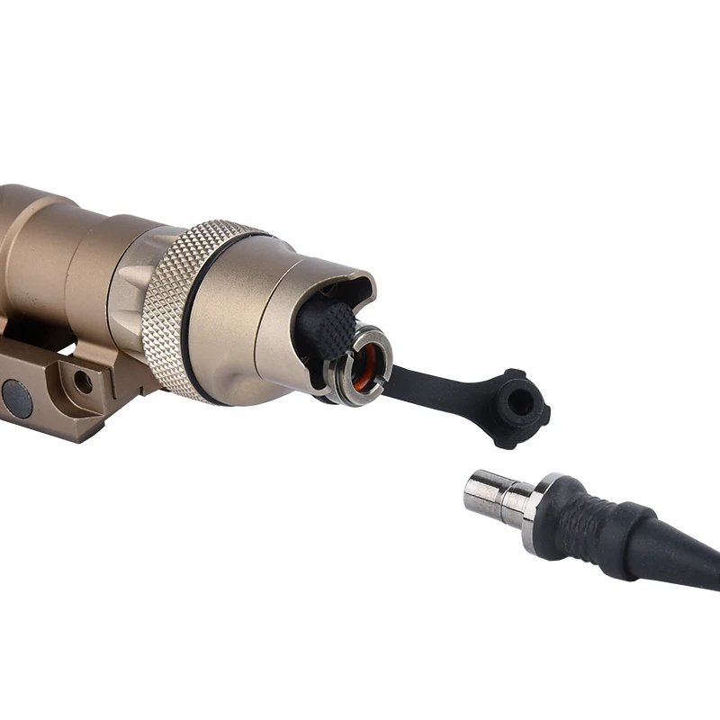 WADSN linterna táctica Surefire PLH-V2 para airsoft con interruptor de presión
