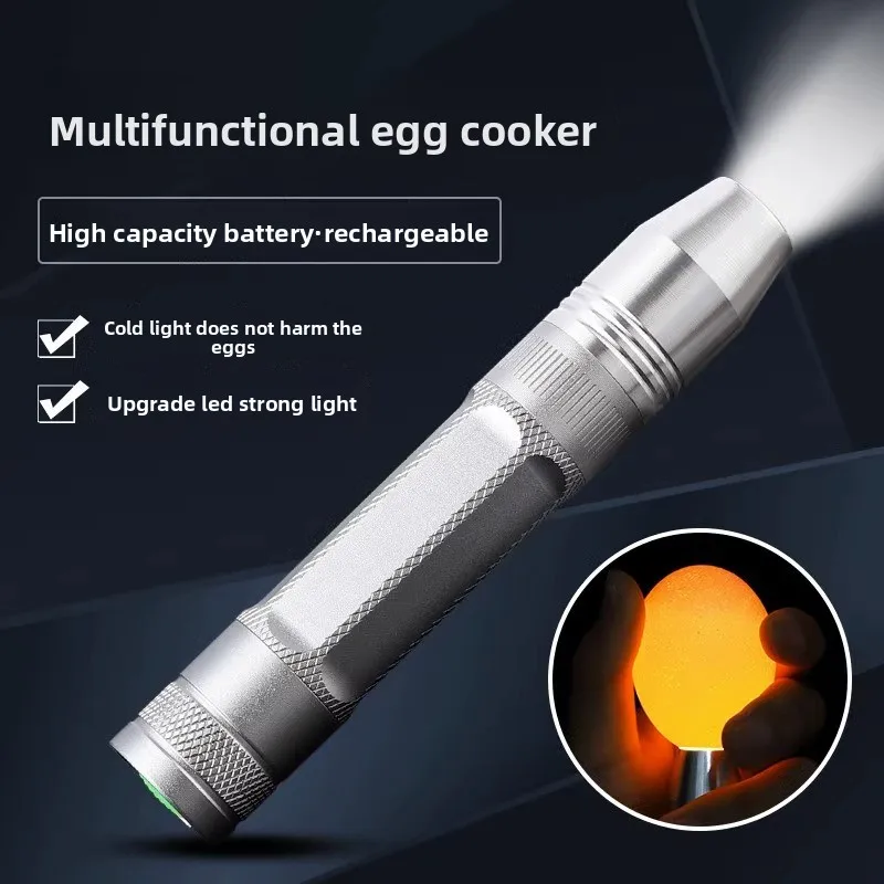 2026 Incubation Dedicated Cold Egg Candling Tool Rechargeable Handheld LED Poultry Egg Light
