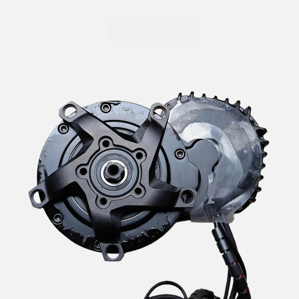 For bafang For bbs03 Compatible Bracket Aluminum Alloy Construction for 32T 42T Chainrings Weight 111g Color Black