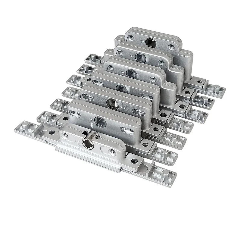 1PCS Aluminum Alloy Door And Window Lock Box Casement Window Lock Block Transmission Linkage Rod Body Hardware Accessories