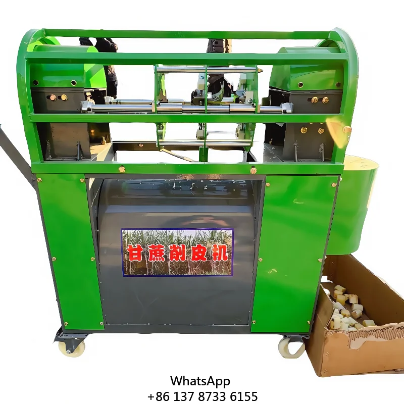 Mesin Pengupas dan Pemotong Tebu Otomatis Baru untuk Restoran dan Hotel dengan Komponen Inti Bantalan 220V