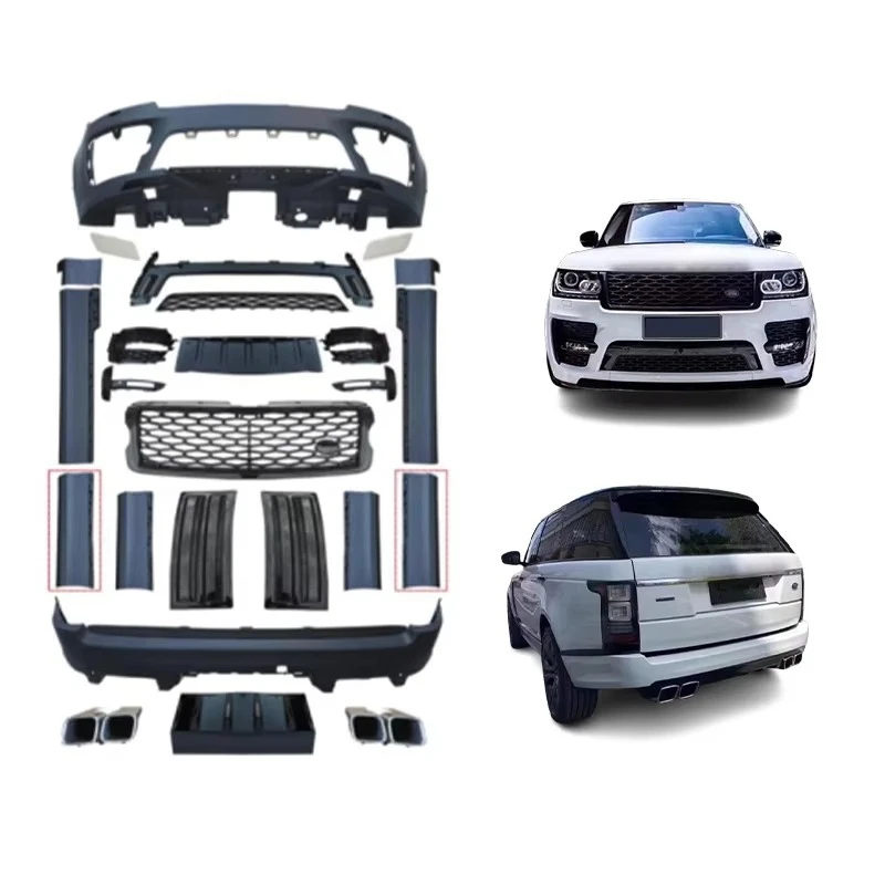 

New Condition Car Modification with Front Bumper Rear Bumper Grille Door Panel Body Kit for 2013-2017 SVO