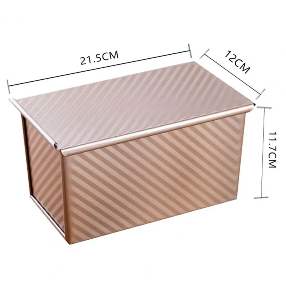 Bread Toast Mold High Stability Bread Mold Carbon Steel Make Toast  Useful Rectangle Design Pastry Cake Mold