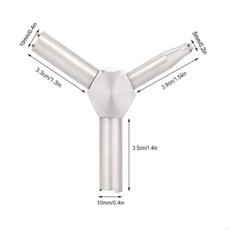 28gf Airsoft Valves Triangular Wrench Repulation Tool à usage automobile industriel