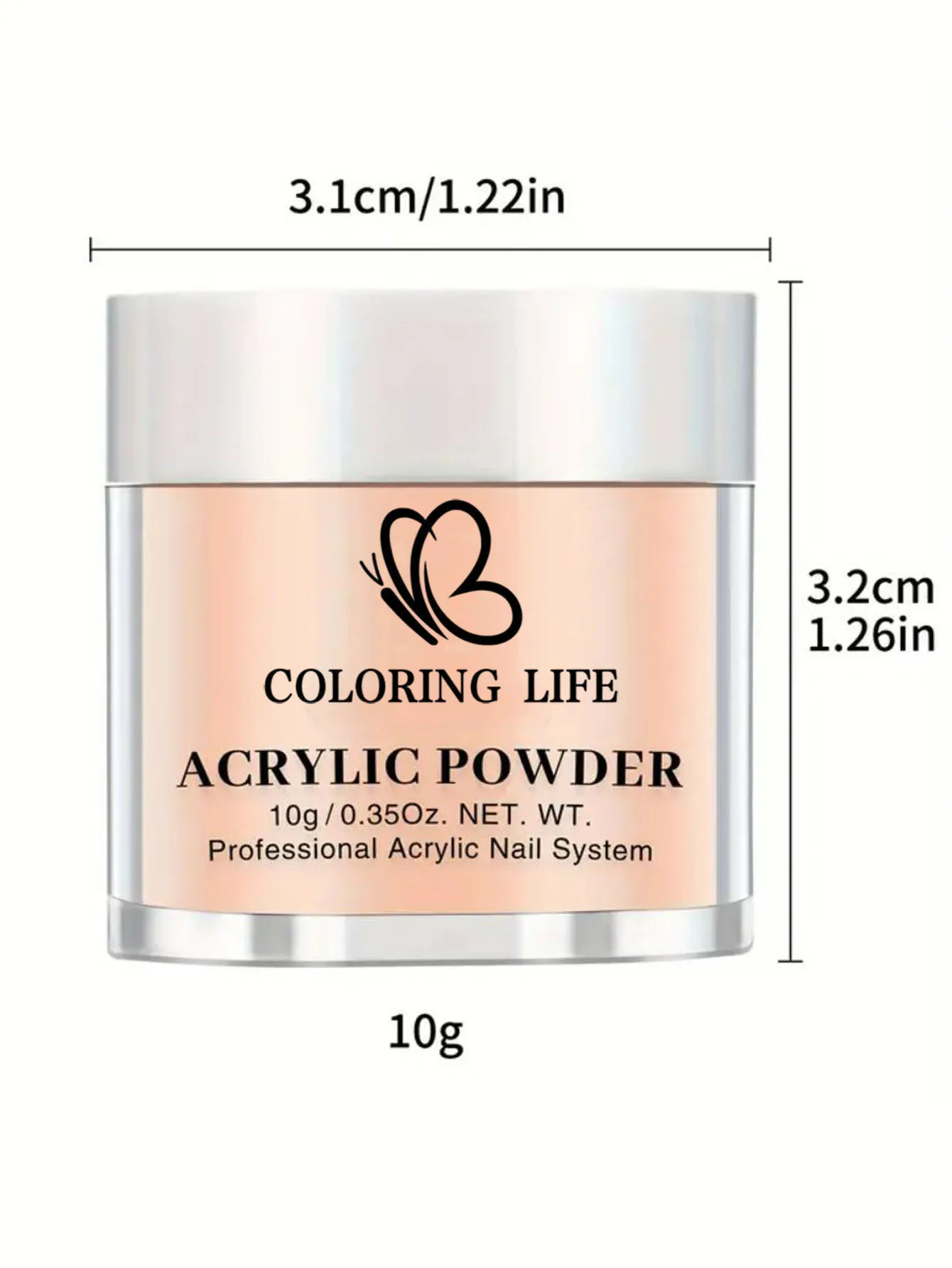 6/12 farben Nagel Acryl Pulver Set Nude/Rosa/Braun Nägel Kristall Pulver Für 3D Carving Nail art Tipps Verlängerung Tauch Pulver FA – Detail 1