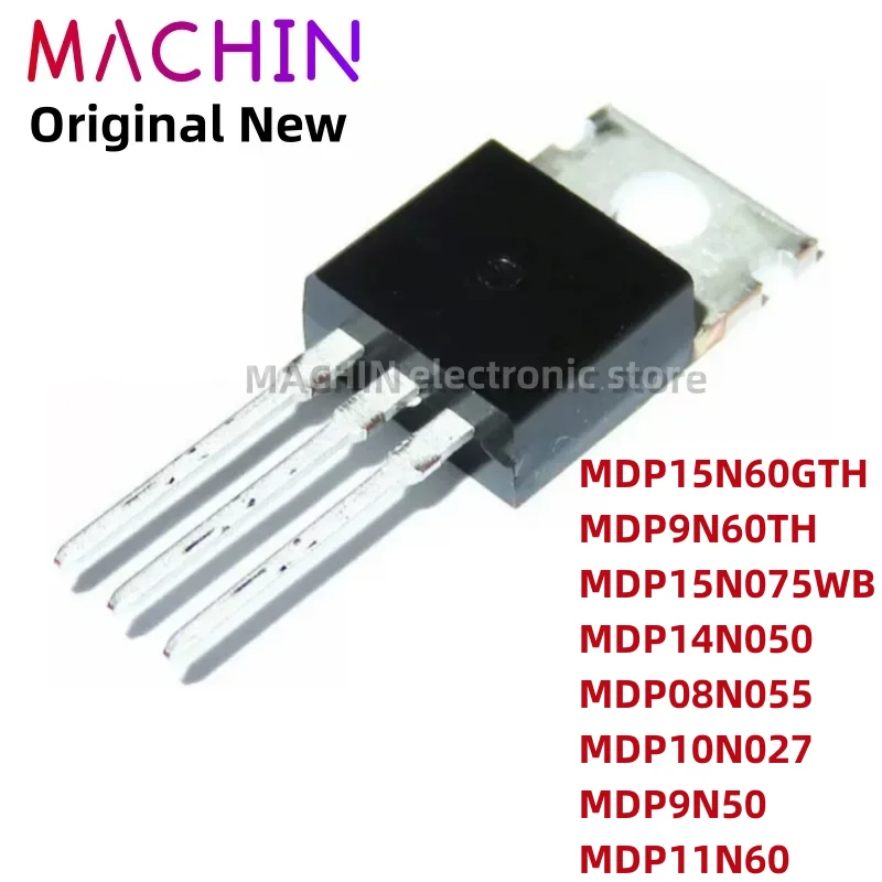 1pcs MDP15N60GTH MDP9N60TH MDP15N075WB MDP14N050 MDP08N055 MDP10N027 MDP9N50 MDP11N60 TO220 MOS FET TO-220