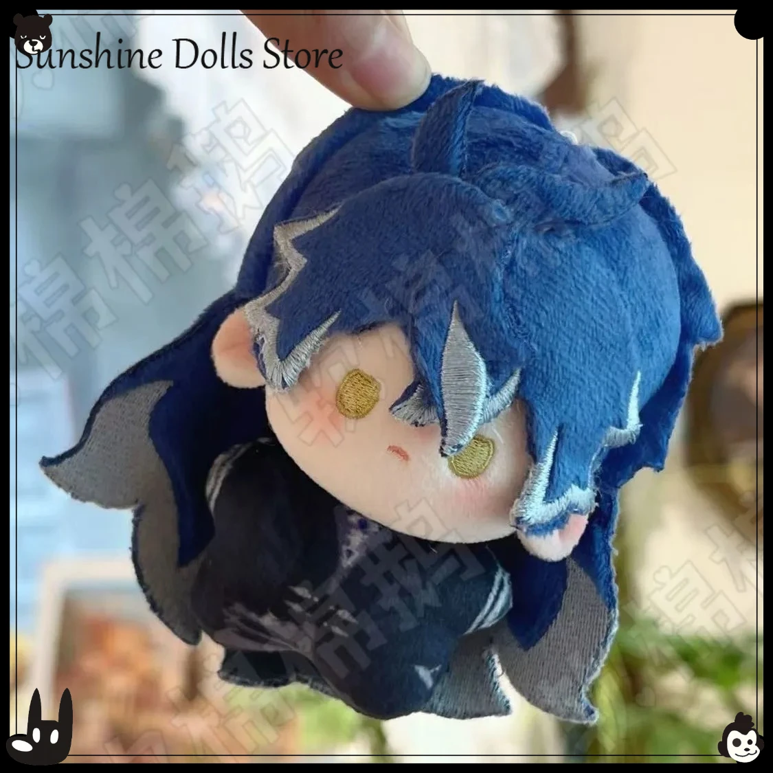 

Genshin Impact Kyryll Chudomirovich Flins Kawaii Аниме Мягкая хлопковая кукла Морская звезда Брелок для тела Мини-игрушки Фигурки Подарок фанатам 10 см