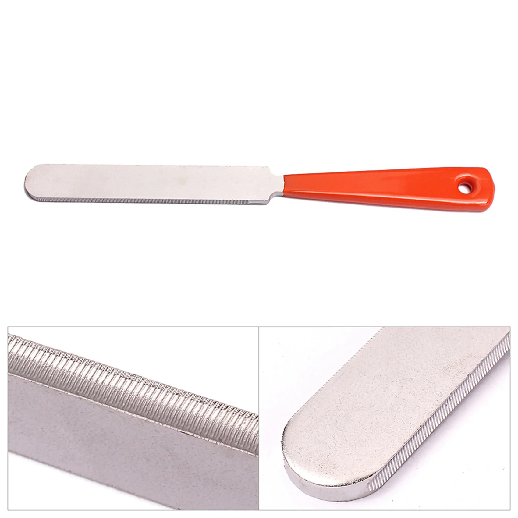 FSTE-2X Guitar Fret Crowning Luthier File Stainless Steel Narrow Dual Cutting Edge Tool