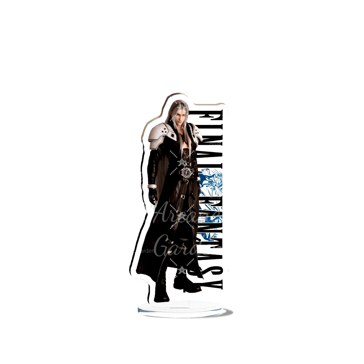 FF7 طبعة جديدة الخيال الاكريليك حامل التصميم الأصلي لعبة المنتجات ذات الصلة الأجهزة الطرفية سحابة الشكل Sephiroth عمل مكتب الحلي #5