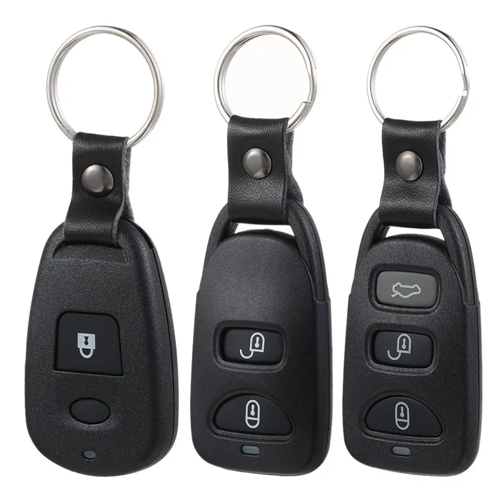 Remote Car Key Shell 1/2/3/4 Button For Hyundai Kia Carens Tucson Elantra Santa FE Carens Sonata 2006 2007 2008 2009 2010