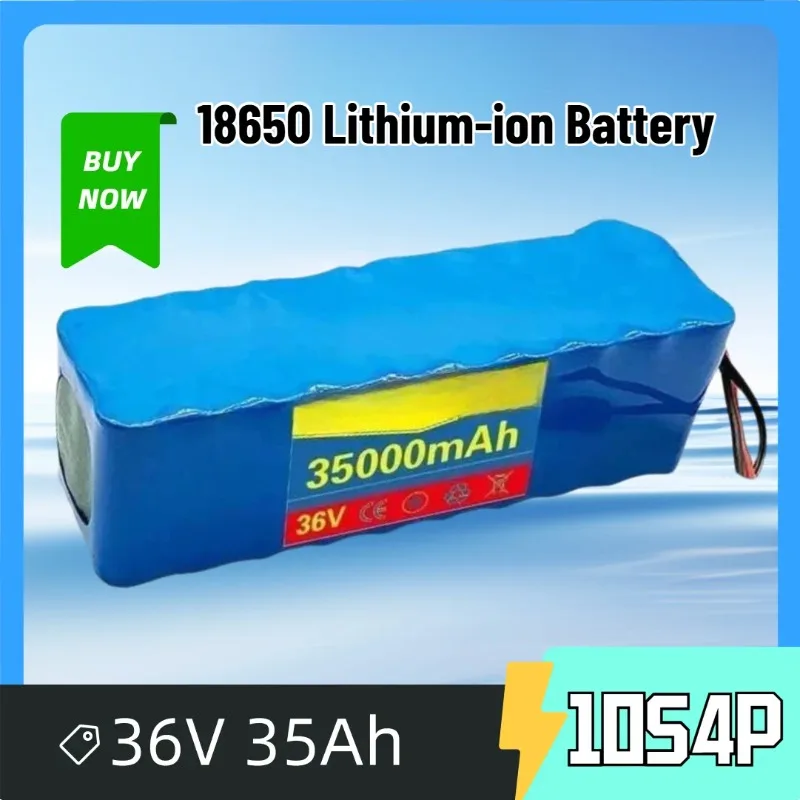 

10S4P 36V 35Ah 18650 Lithium-ion Battery 500W for High-power Motorcycle Scooters