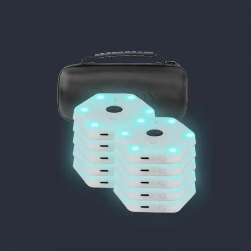 سرعة خفة الحركة رد الفعل ضوء فلاش مصباح التدريب رد الفعل العاكس لكرة السلة كرة القدم الملاكمة في المعدات الرياضية