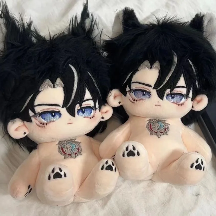 

Stuffed Genshin Impact 20cm Wriothesley Cotton Doll Toys For Kids Adults Cute Dress-Up Puppet Gift Colletibles For Fans Gift