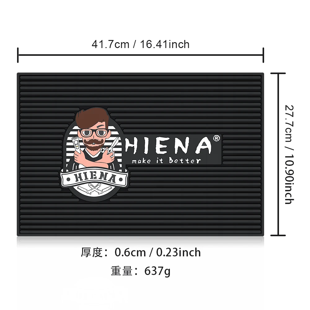 Нескользящий коврик для парикмахерской, подушка, парикмахерский инструмент, машинки для стрижки, ножницы, расческа, триммеры, органайзер для хранения щеток, салон