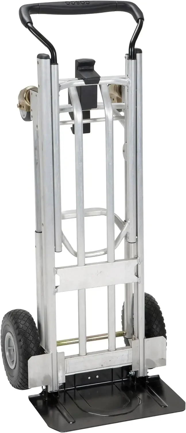 4-in-1 Folding Series Hand Truck with Flat-Free Wheels