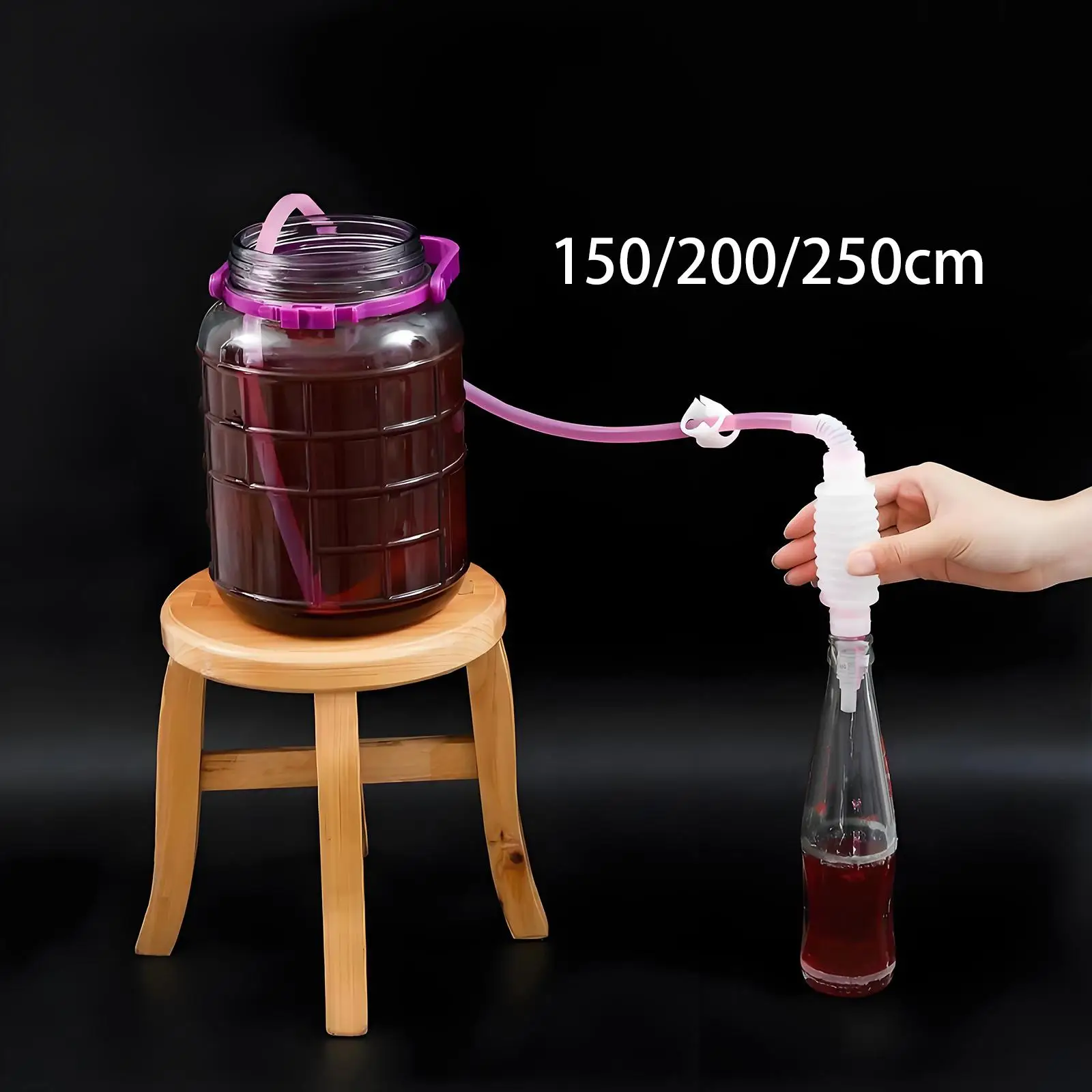 Mini Wine Pump Siphon Pump Hose,Compact Accessories,Home Household Equipment Portable Suction Device