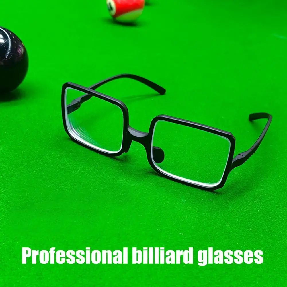 Billiards Glasses Lightweight Flexible Billiards Eyeglasses Professional Billiards Snooker Goggles Full Frame for Competition