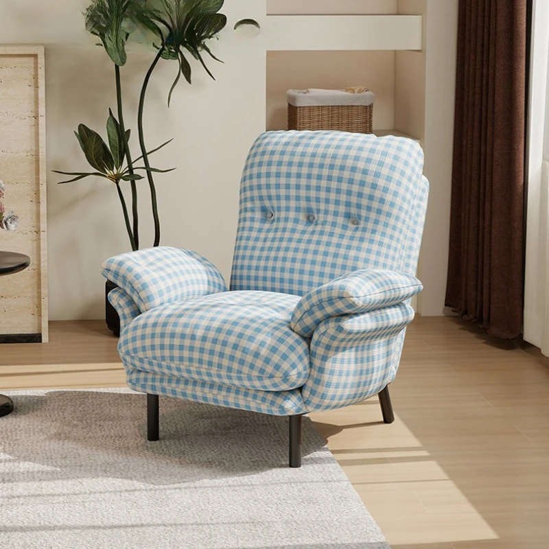 

living room Single sofa designer aesthetic leisure comfortable lounge chair balcony poltronas para sala estar home furniture