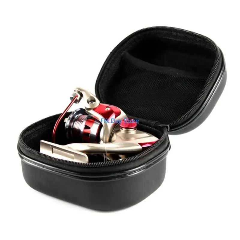 F92C Fish Reel Túi kéo sợi Case PU Vật liệu bảo vệ vỏ cứng Shockproofproof Waterproof No
