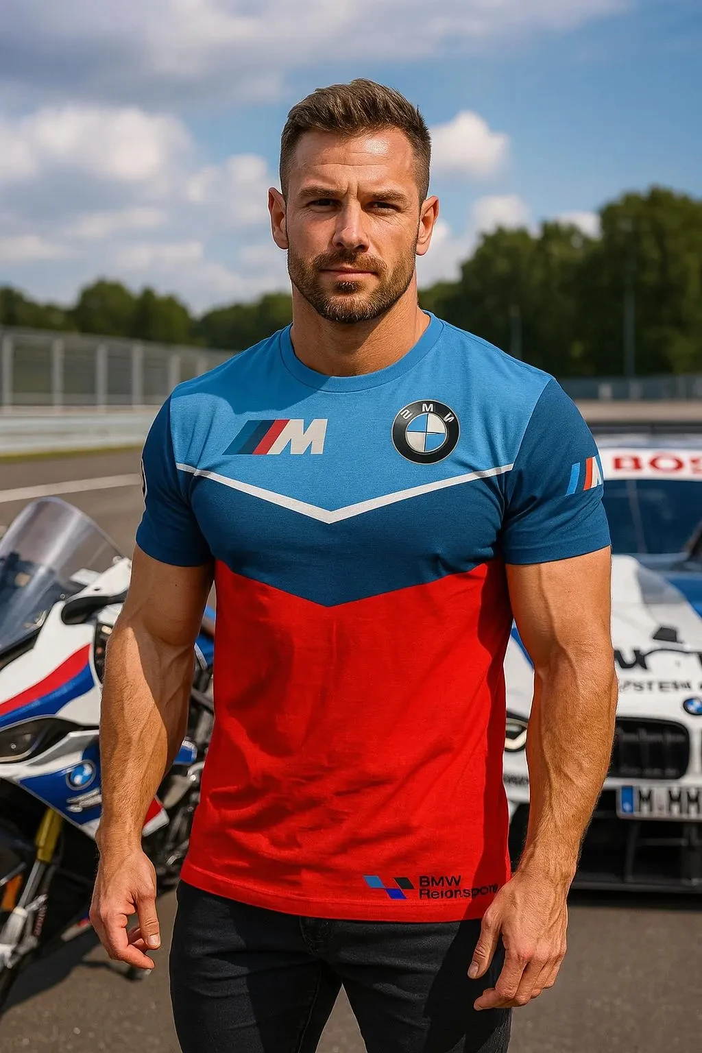 

BMW гоночная мотоциклетная футболка с короткими рукавами, мужская уличная одежда для велоспорта, летняя дышащая быстросохнущая спортивная рубашка с 3D сеткой