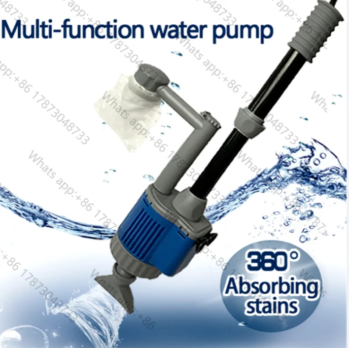 20/28W Electric Aquarium Fish Tank Water Change Pump Cleaning Tools Water Changer Gravel Cleaner Siphon Water Filter Pump