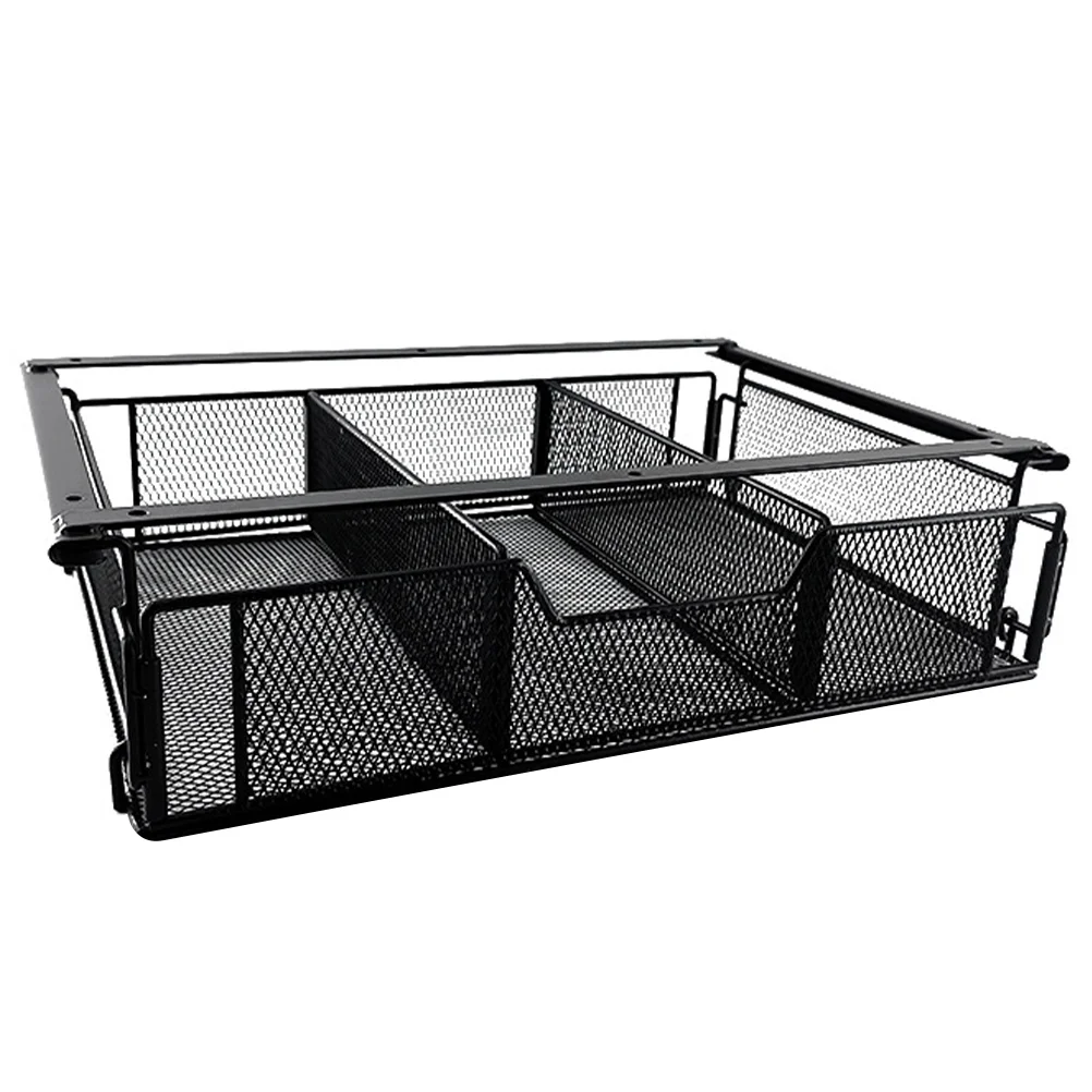 

Metal Drawer ganizer Black Desk Storage Box 14 37x9 25x3 23 Inches File Holder Mesh Basket Office School Supplies