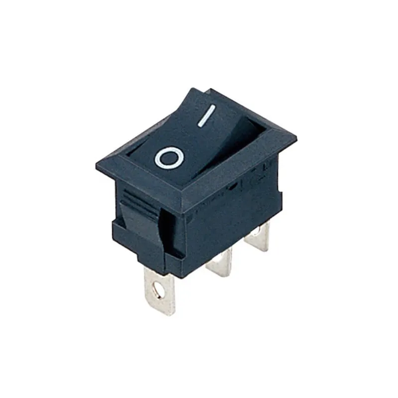 Interruptor de alavanca preto para barco, KCD1, balancim, Marine, 3 pinos, ON, ON, ON, ON, 250V, 15A, 125V, 20A, 10pcs