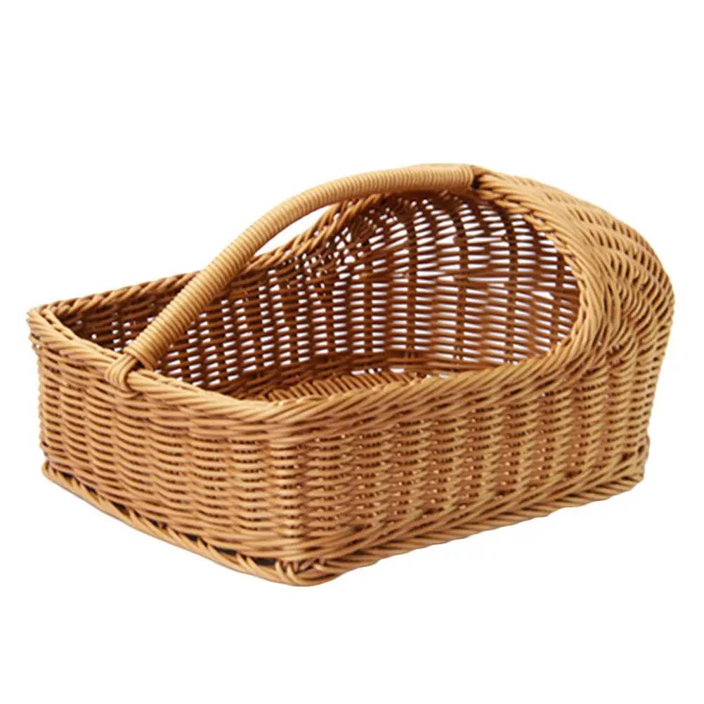 

Premium PP Slippers Storage Basket 370x270x120mm Handheld Shoe Organizer Multifunctional Hotel Household Storage