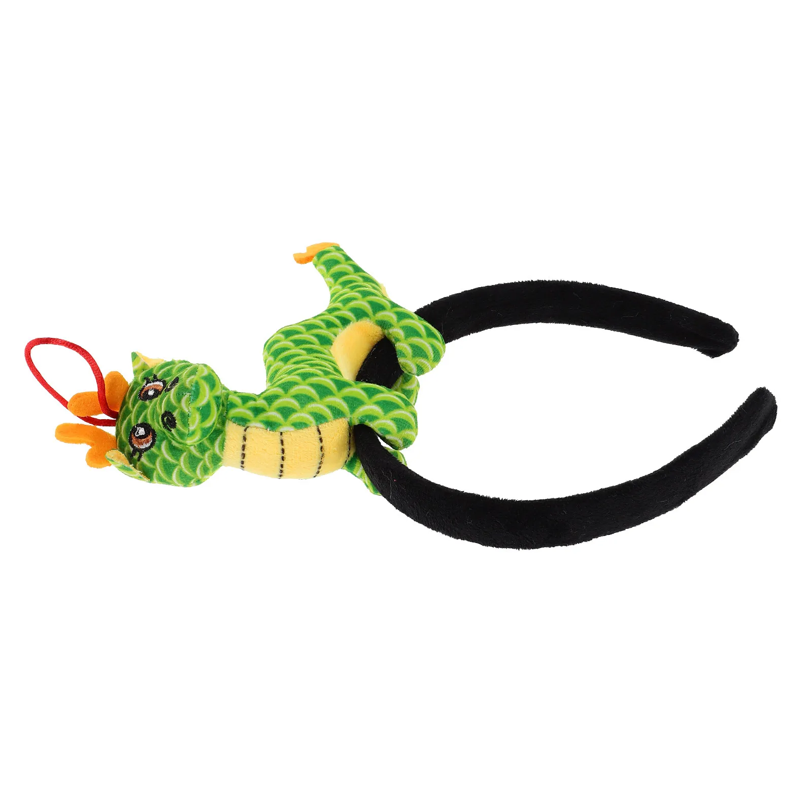 Dragon Year Headband New Year Party Hairband for Adults Holiday Celebration Face Washing Headband Trendy Dragon Hair Accessory