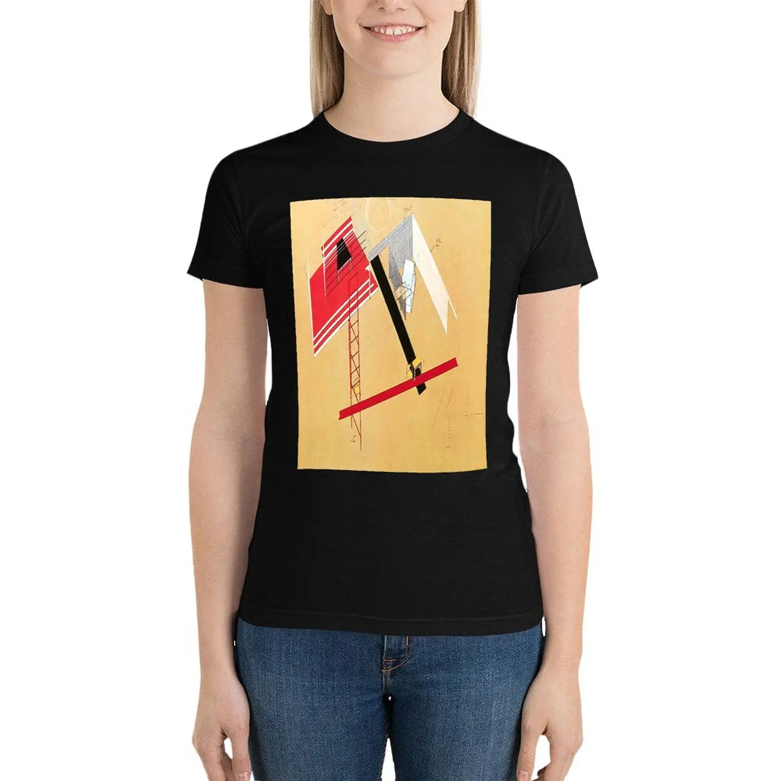 

László Moholy Nagy Hoffmanns Erzhlungen 1 Bild 1929 T-Shirt animal print female quick drying new edition t shirts for Women