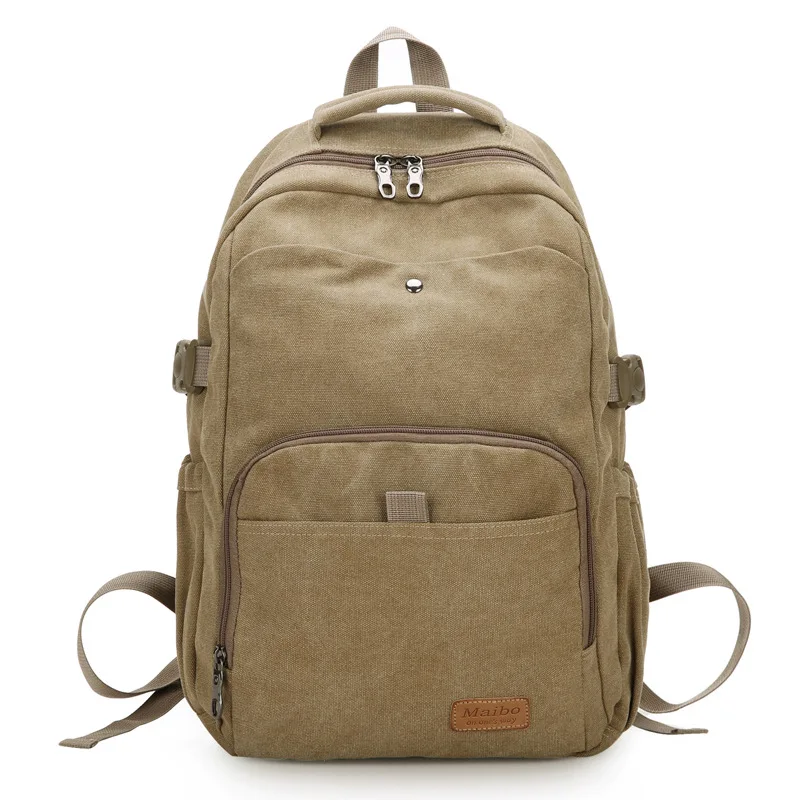 New Cotton Canvas Backpack Male Korean Version of Large Capacity Student Bag Female Retro Casual Outdoor Travel backpack mochila