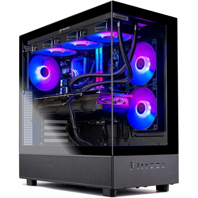 Gaming 3 Desktop PC, Ryzen 7 7800X3D 4.2 GHz (5GHz Turbo),  RTX 5060 Ti 16GB, 1TB Gen4 NVMe SSD, 32GB DDR5 R