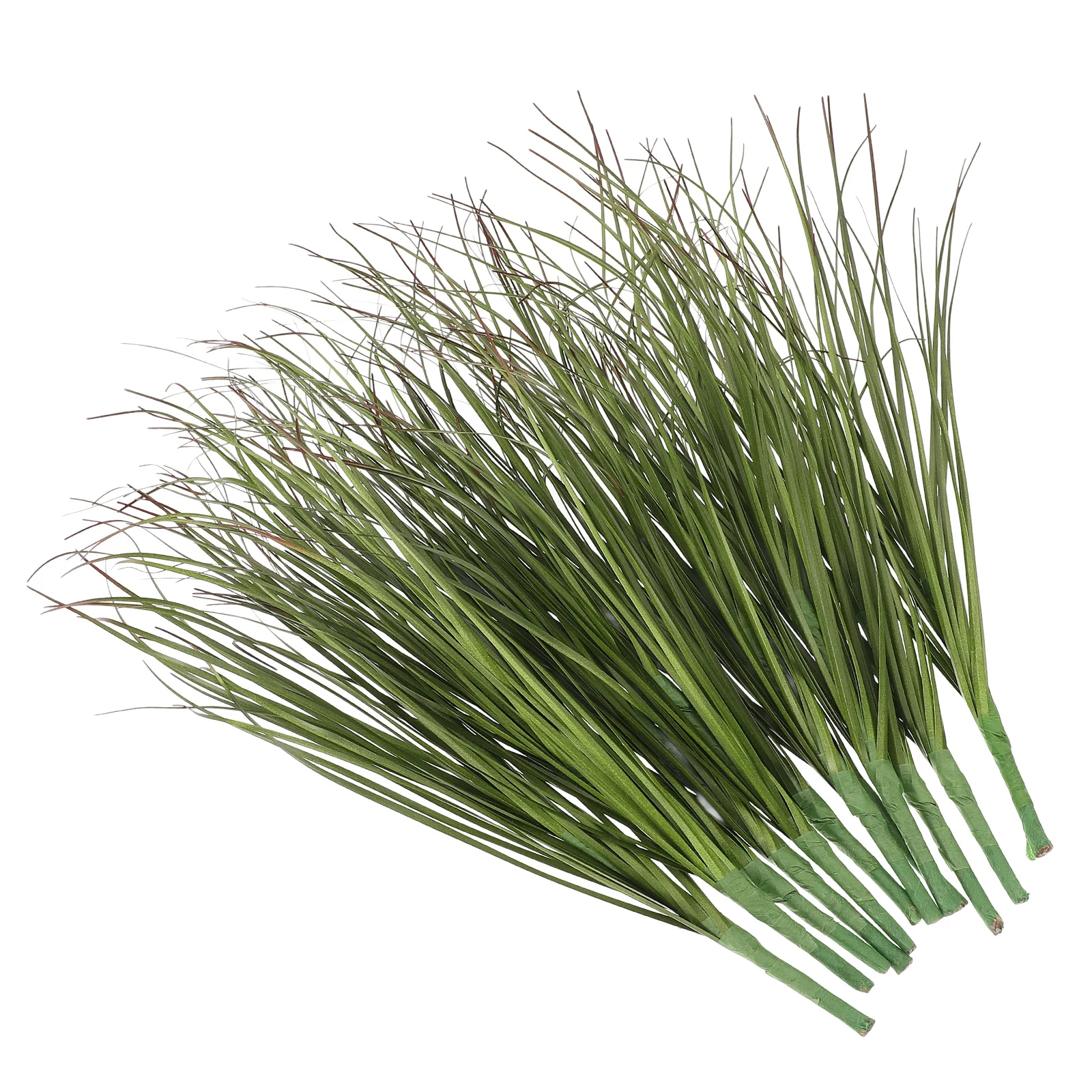 

12 Pcs Simulation Decor Imitation Grass Adornment Artificial Shrub Plants Indoor Outdoor Faux Lifelike Simulated Prop