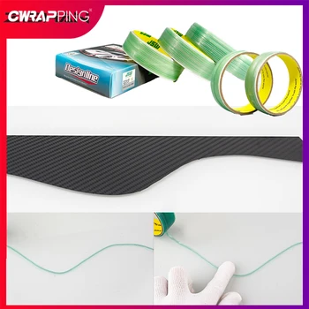 5/10/50M Vinile Car Wrap Nastro senza coltello Linea di finitura di sicurezza Nastro senza coltello Taglio automatico Pellicola Linea di avvolgimento Accessori Strumenti