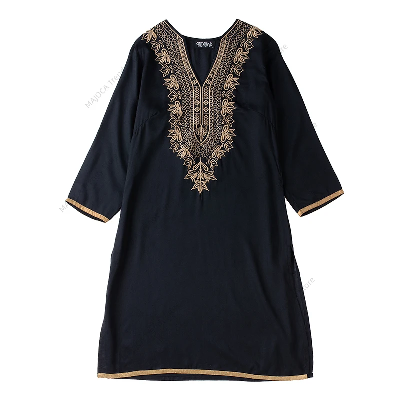 Indian Dress for Women Ethnic Blouses Embroidery Vestido Indiano India Clothing Womens Suties Pakistani Kurta Kurti Dresses - view 4