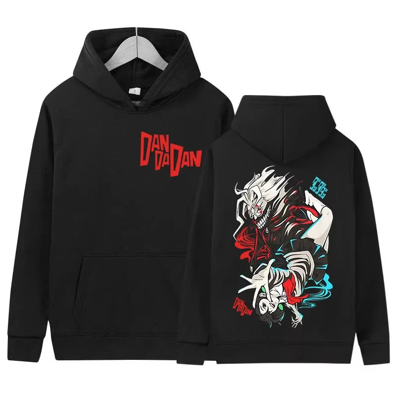 

2026 New Japanese Anime Dandadan Okarun Dan Da Dan Print Hoody Mens Women Casual Pullover Sweatshirt Gothic Long Sleeve Hoodies