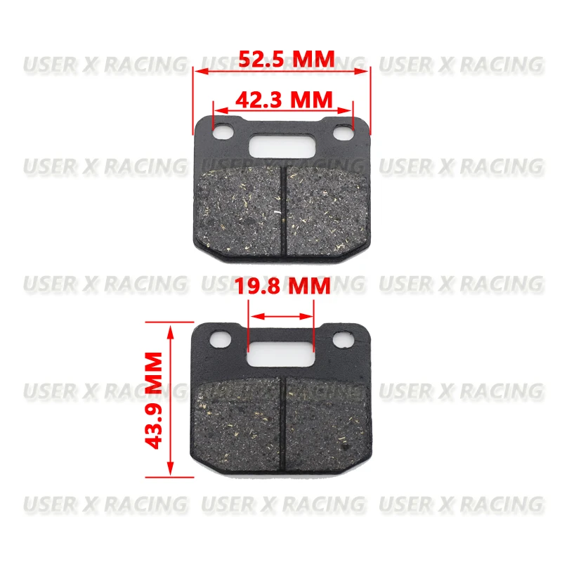 USER-X Universal motorcycle disc brake pad Brakes Front Rear Disc Brake Pads block Shoes scooter VICTORIA blade rg125 honda 145