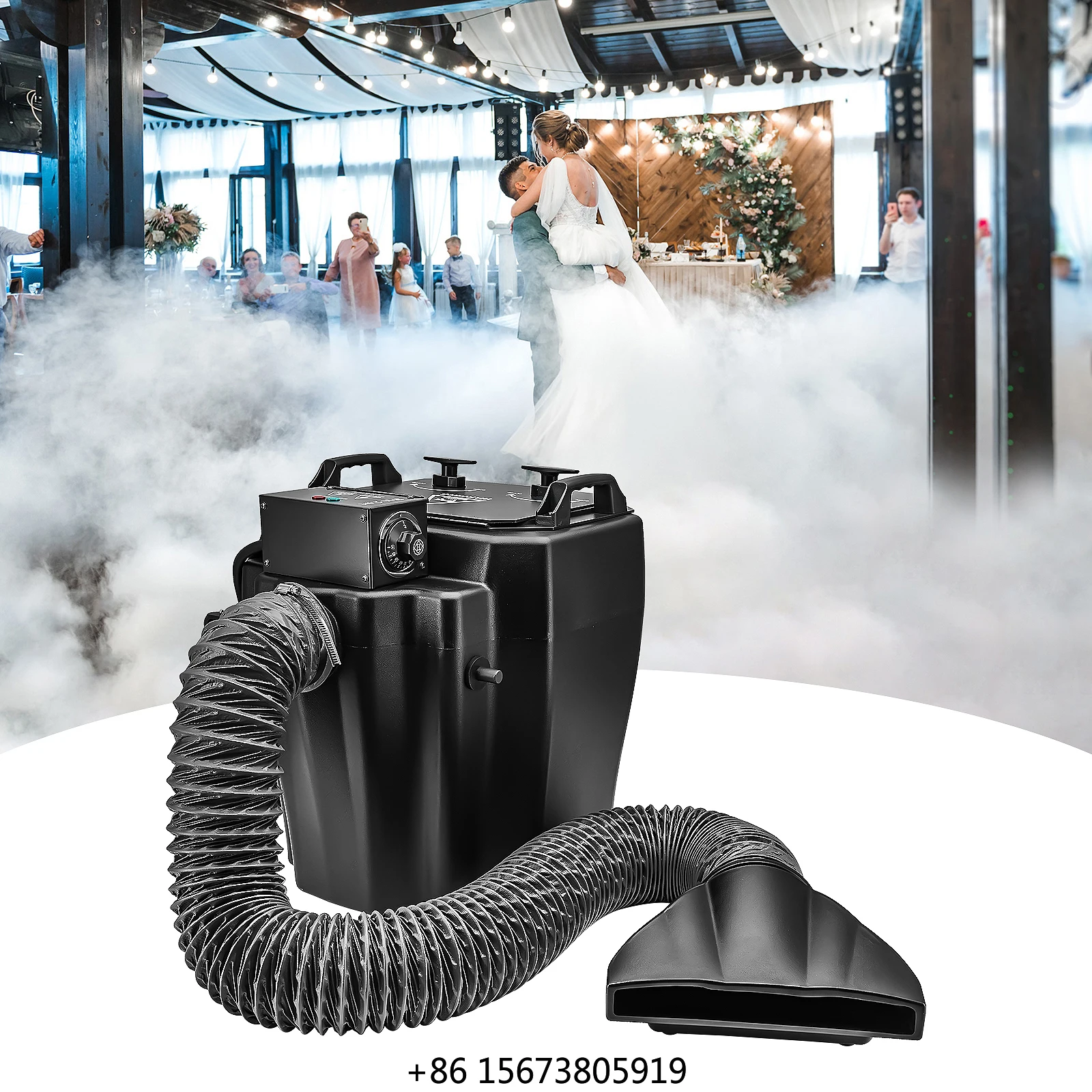 6000w Low Lying Dry Ice Fog Smoke hine for Wedding Party Stage