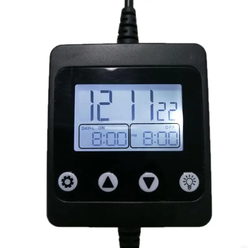 A6HD Aquarium Light Timer Controller and Dimmer for DC 5V-30V Sunset Simulati