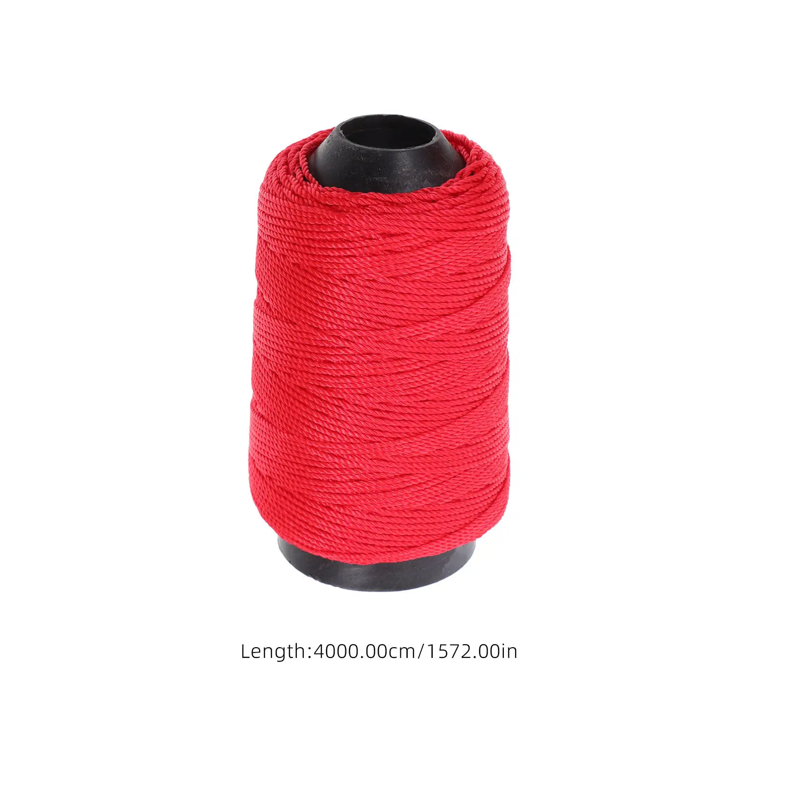 4 Rolls Nylon Twine Braided Nylon String Heavy Duty Garden Binding Line for Plants Gardening DIY Outdoor Projects