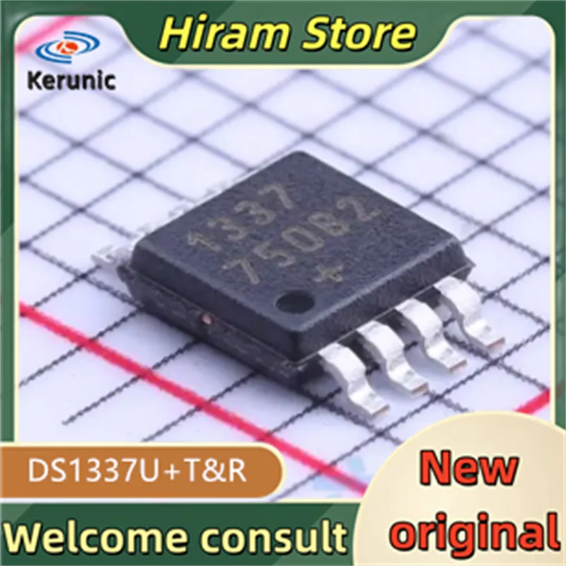 10PCS 1337 New and Original DS1337U+T&R DS1337U+T DS1337U DS1337