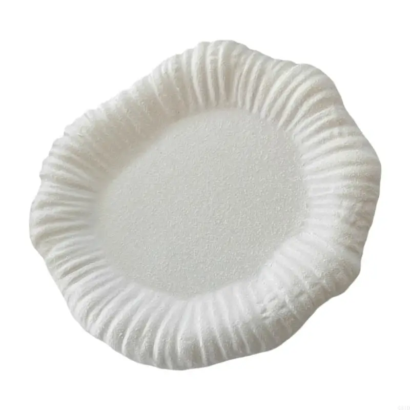 

Керамический поднос для ювелирных изделий, уникальный дизайн с изогнутыми краями, идеально подходящий для организации колец,