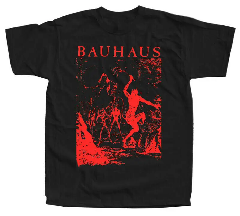 Bauhaus Lagartija Nick Short Sleeve Black Unisex All Size T-Shirt