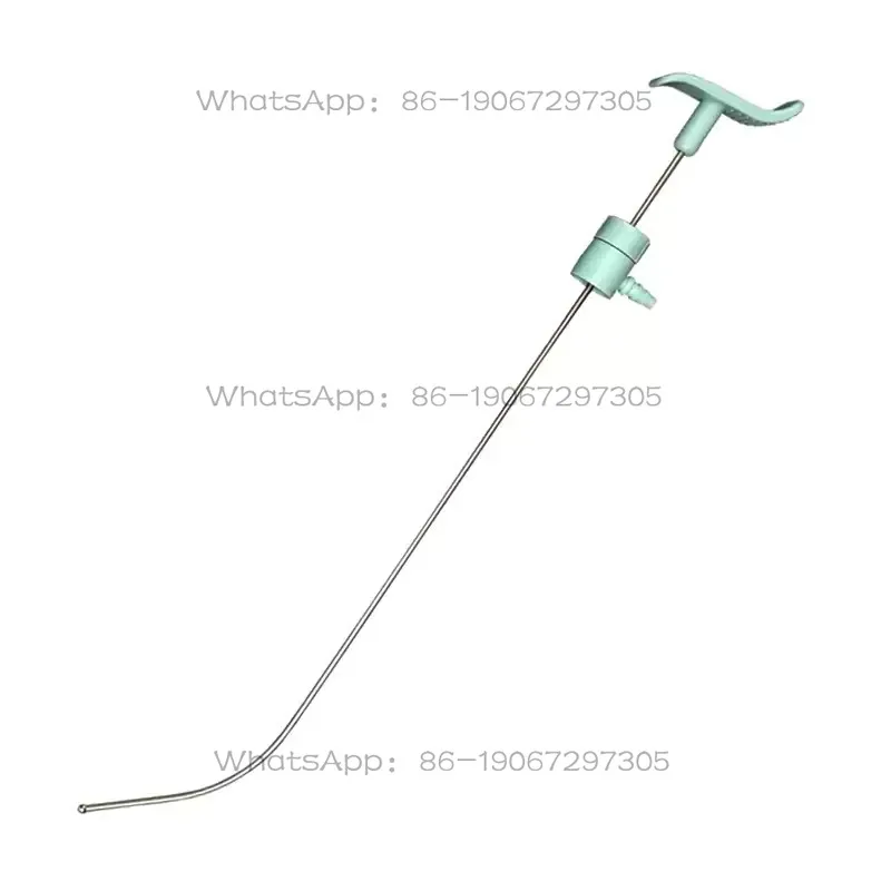 Slender Stainless Steel Metal Rod, The Front End of The Shaft Is Prefabricated Into A Curved Guide Head