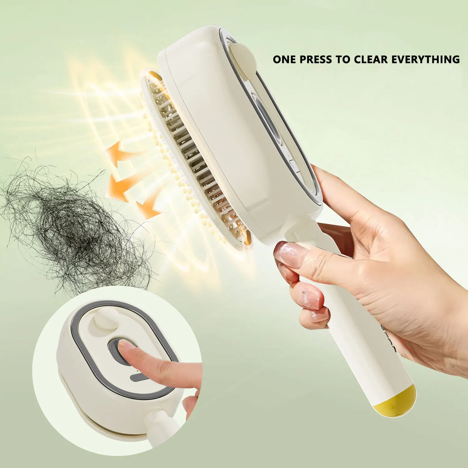 2026 New 3 in 1 Electric Spray Air Comb Airbag Massage Essential Oil Atomized Hair Brush Anti-static Salon Fluffy Modeling