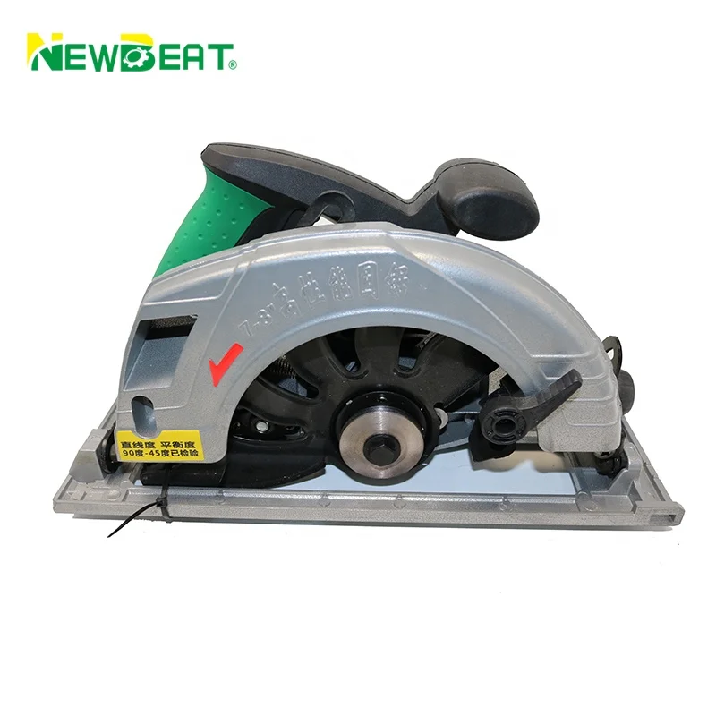 

NewBeat China Wood Cutter Saws Machine Heavy Duty Electric Motor Wired Professional Circular Saw 7inch