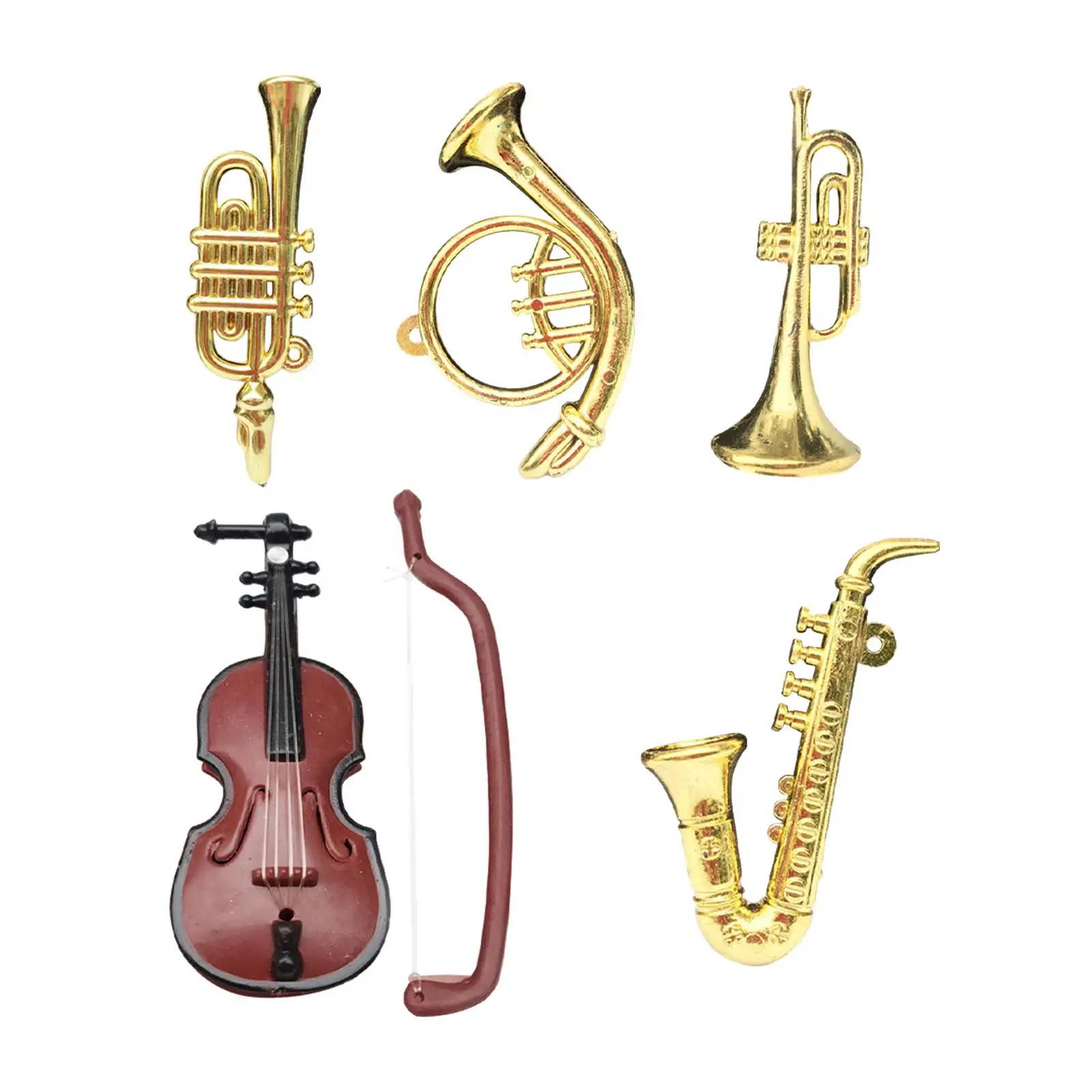 1:12 Dollhouse Miniature Musical Instrument Scenery Supplies Model for Bedroom Living Room Playhouse Model Music Room Decorative